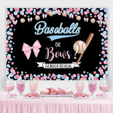 Lofaris Niedlich Rosa Und Blau Punkte babydusche Backdorp